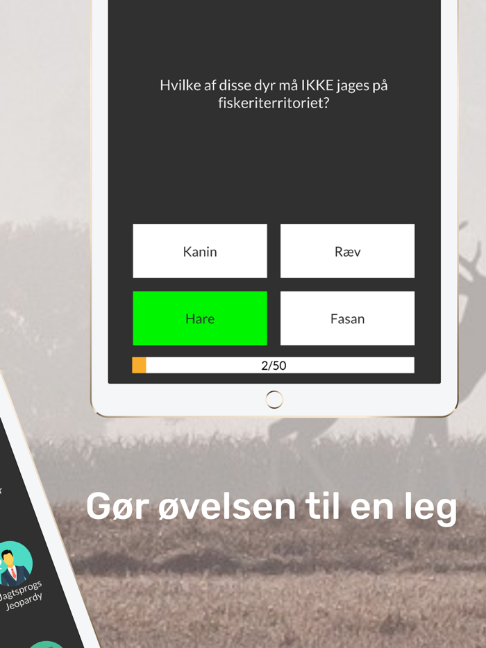 JagtQuiz - Danmarks jæger app