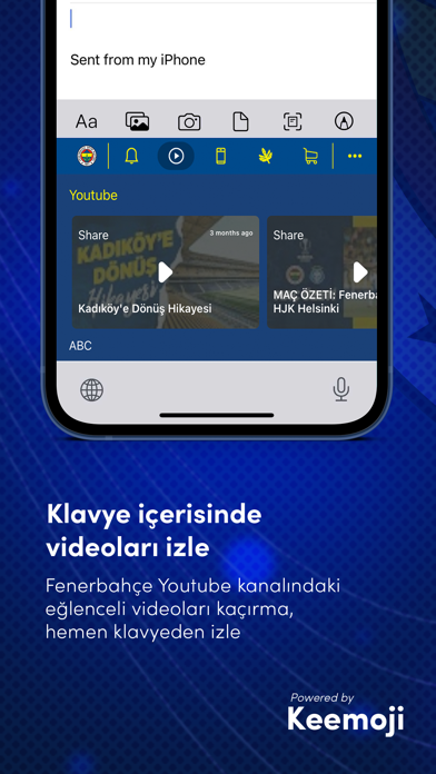 Fenerbahçe Klavyesi Screenshot