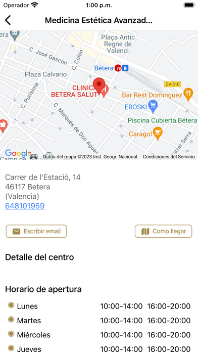 Clínica Médico Estética Noemi Screenshot
