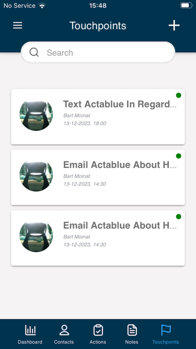 Hunter CRM Screenshot