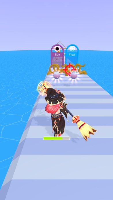 Wizard Runner Game Screenshot