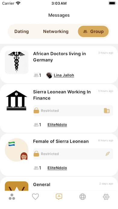 Elite Ndolo - Afro Dating Screenshot