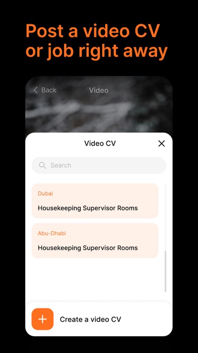I'm in: vacancies and jobs Screenshot