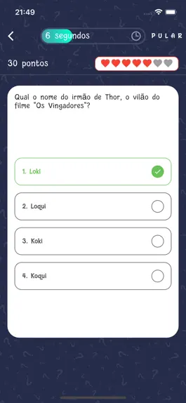 Game screenshot Quiz - Perguntas e respostas apk