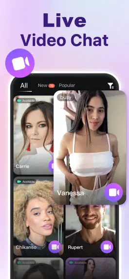 Game screenshot Camsea: Live Video Chat & Call mod apk