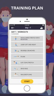 abs workout fit body exercises iphone screenshot 4