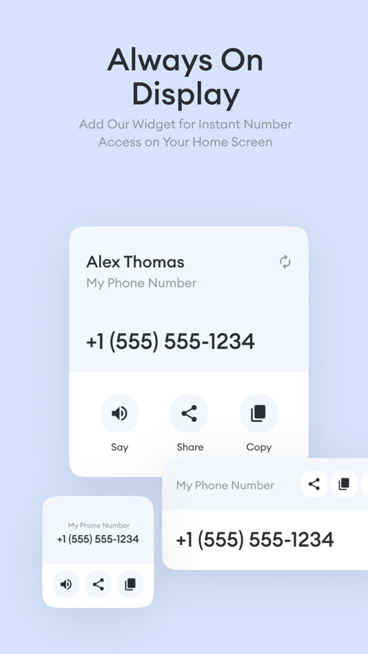 #4. What's My Phone Number (iOS) 来自: Privatix LTD