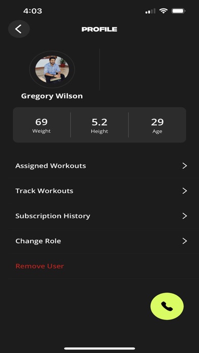 stamm.fit Screenshot