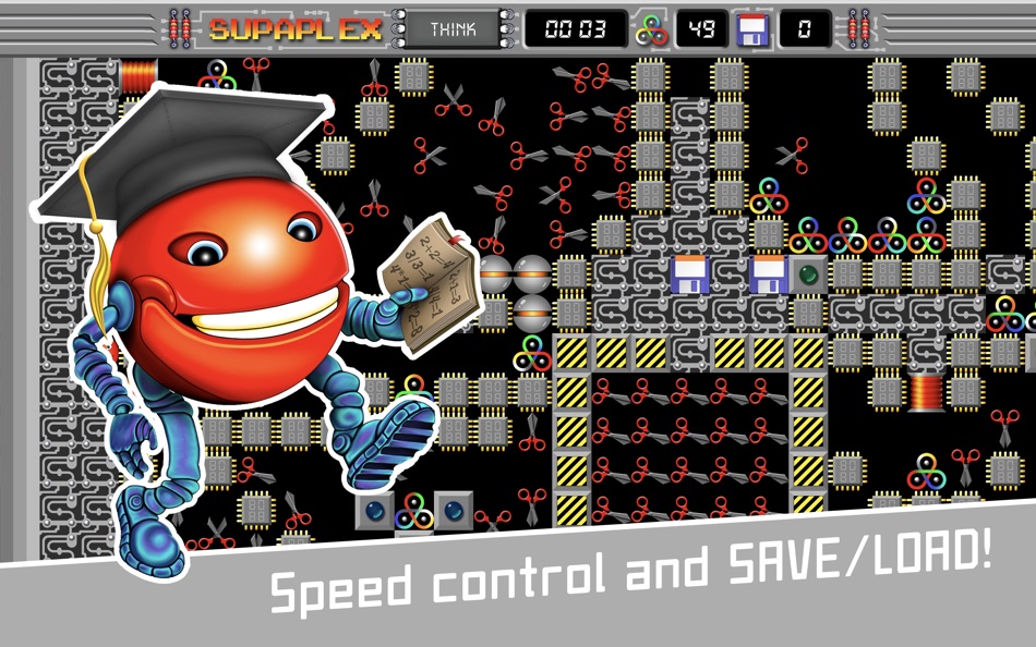 #5. Supaplex THINK! (macOS) 由: Danila Gorozhanin
