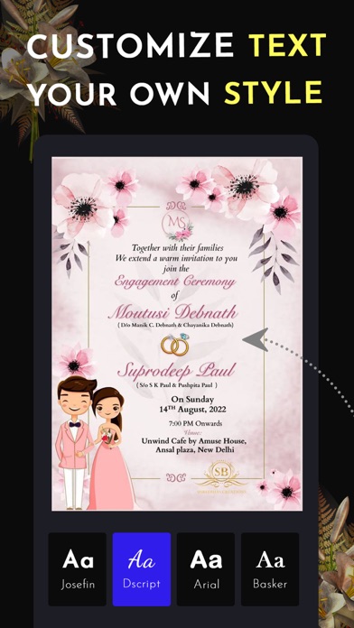 Video Invitation Maker: Invito Screenshot