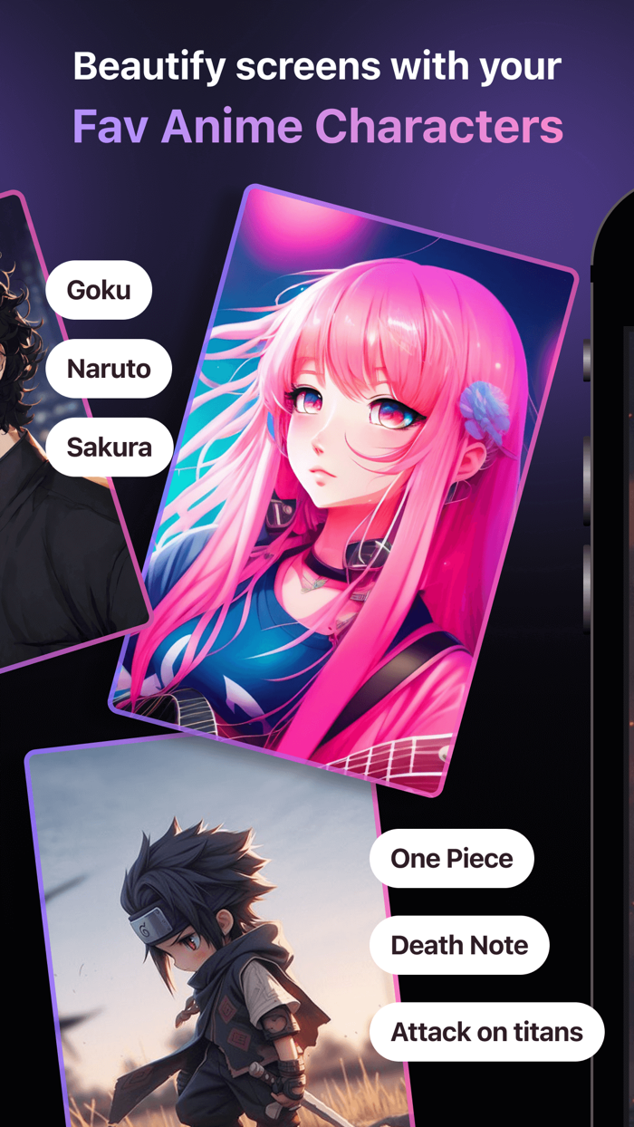 Anime wallpaper depth effect