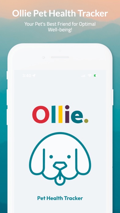 Ollie Pet Health Tracker Screenshot