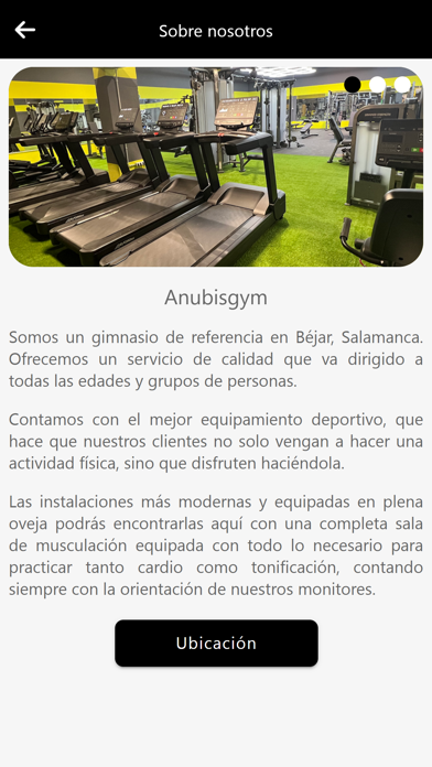 Anubis Gym Screenshot