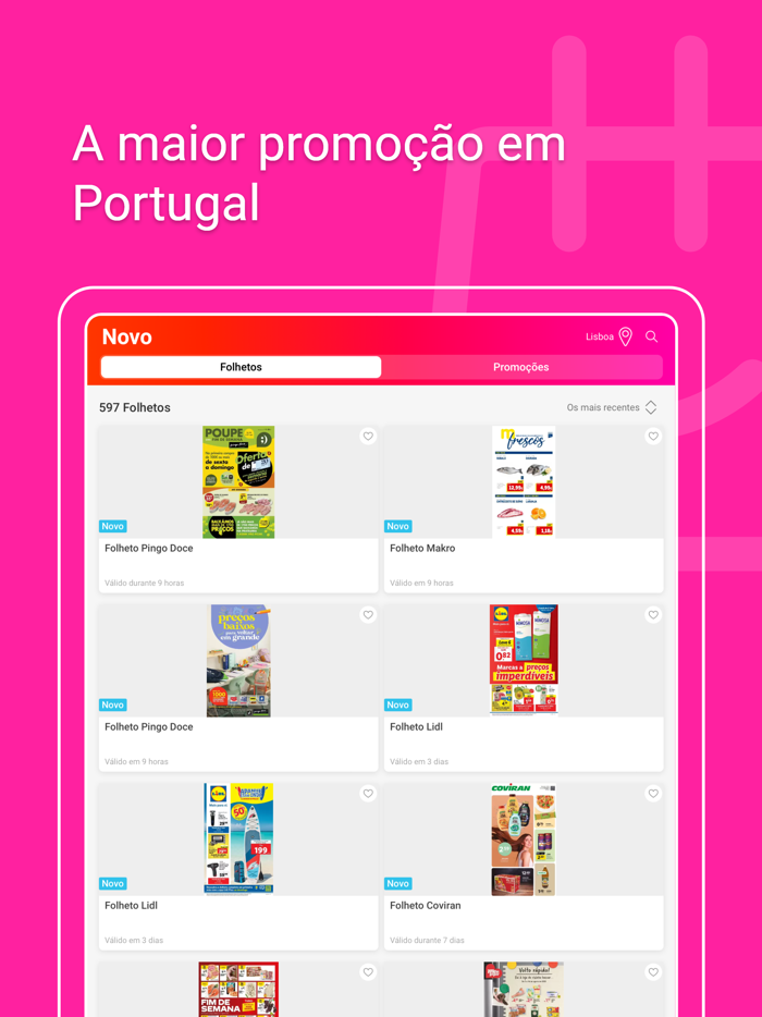 Folhetos Promocionais Portugal