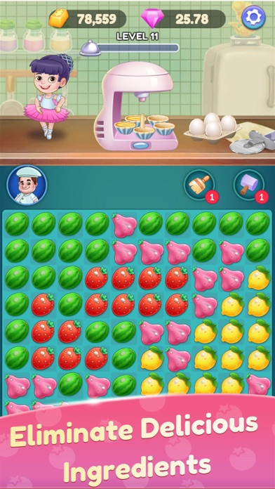 Screenshot #1 pour Chef's Blast Pop