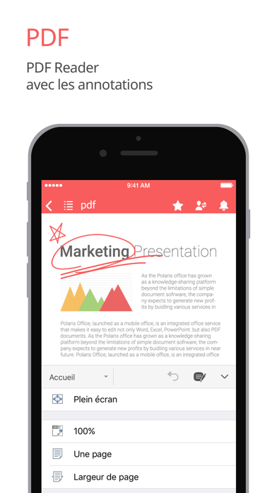 Screenshot #3 pour Polaris Office - PDF & Docs
