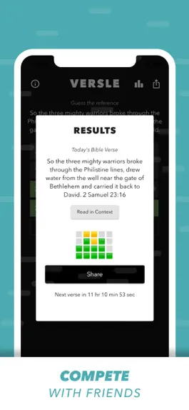 Game screenshot Versle | Daily Bible Game apk