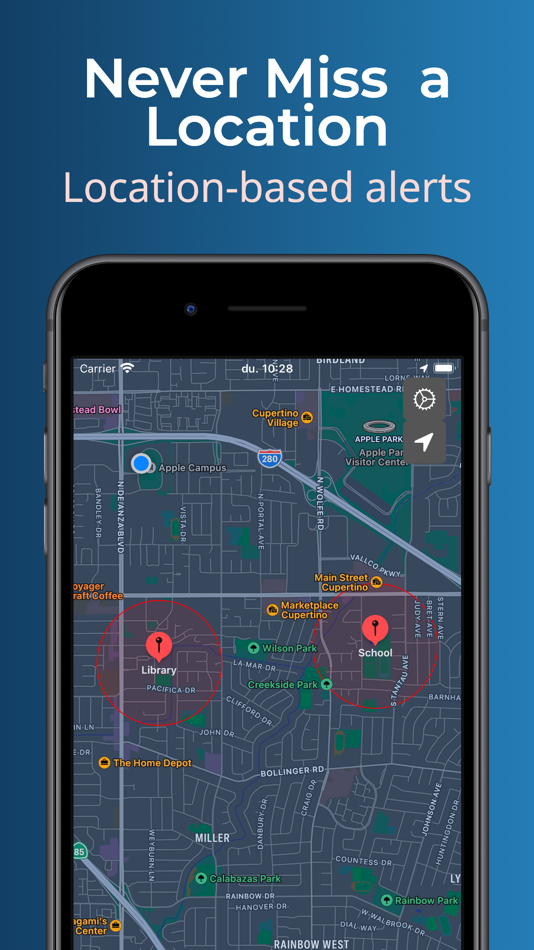 #1. GPS Alerts (iOS) 由: Andras Kovacs