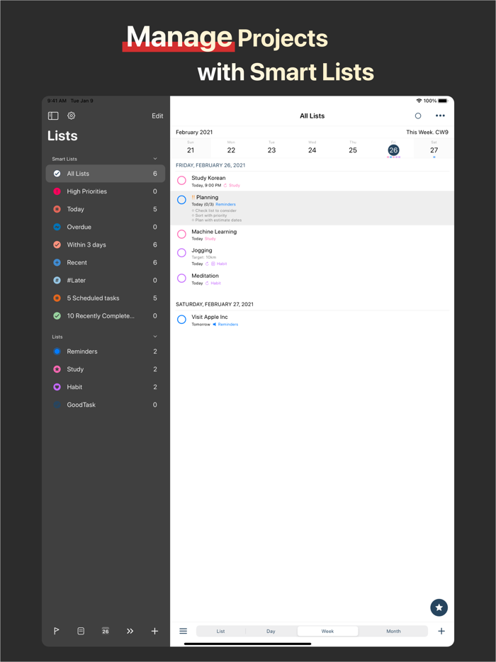 GoodTask - To Do List Tasks