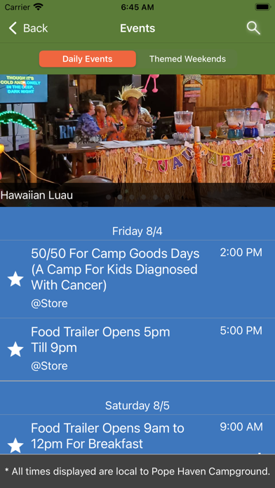 Pope Haven Campground Screenshot 2 - AppWisp.com Pope Haven Campground Screenshot 2 - AppWisp.com