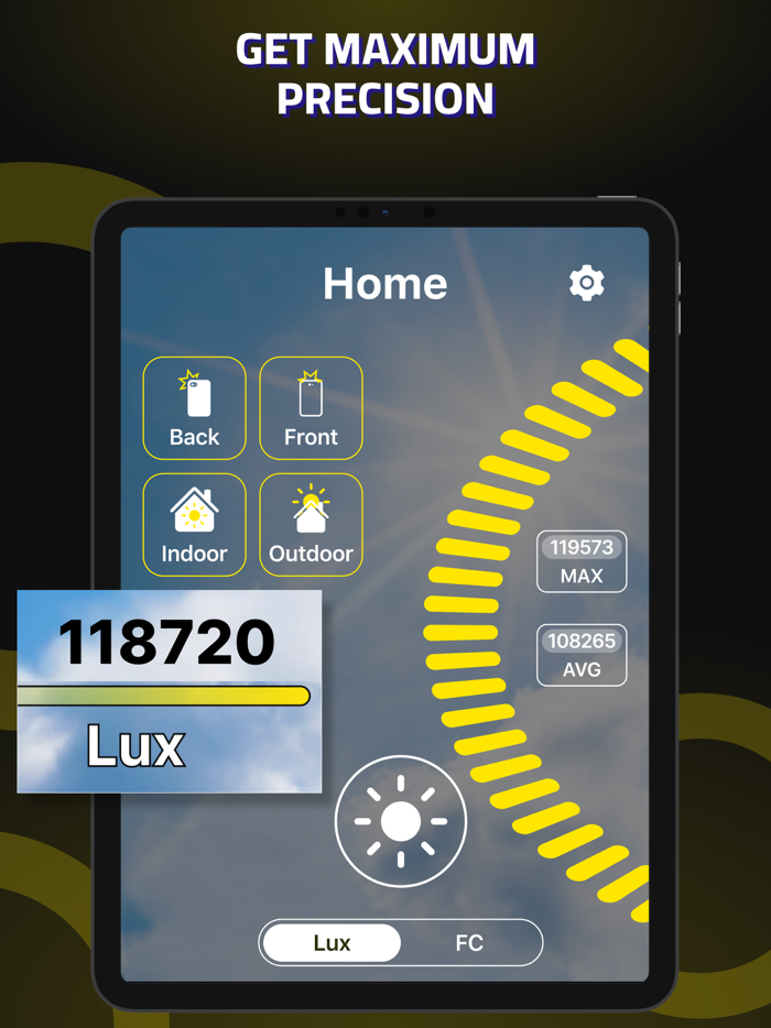 Lux Meter  Light Control