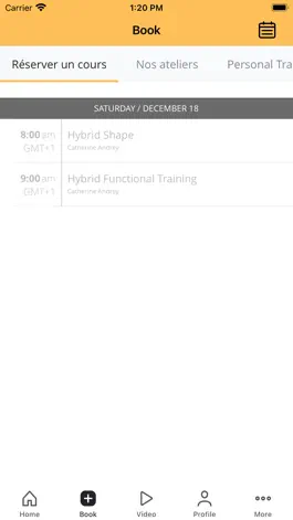 Game screenshot HYBRID GYM apk