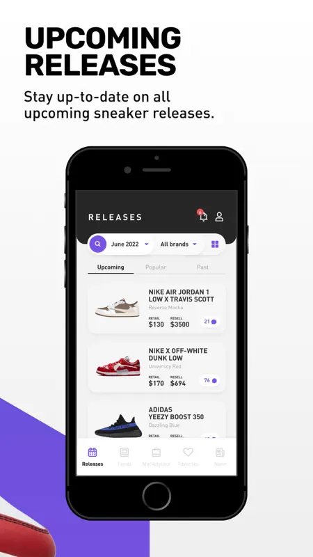Sneaker Crush - Release Dates screenshot 2 of 8
