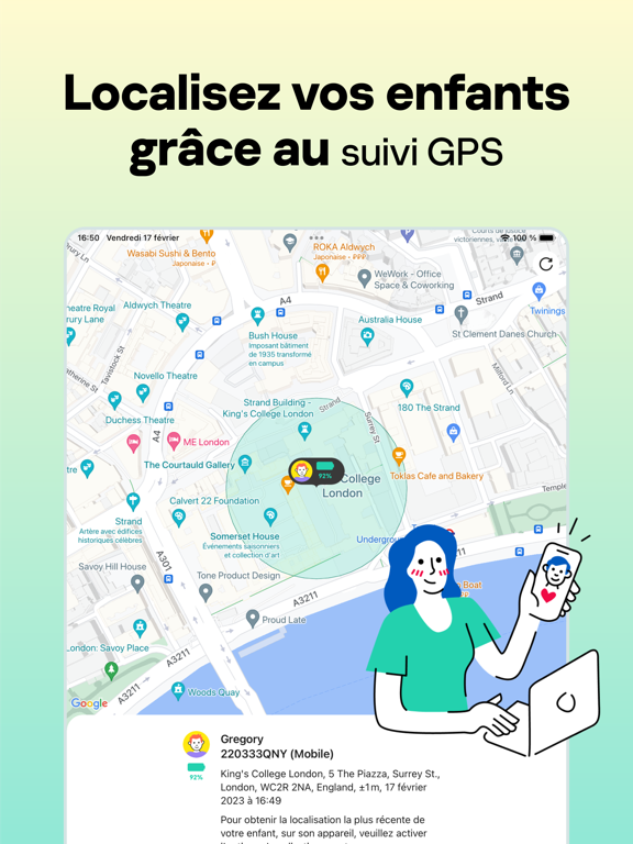 Screenshot #4 pour Kaspersky Safe Kids with GPS