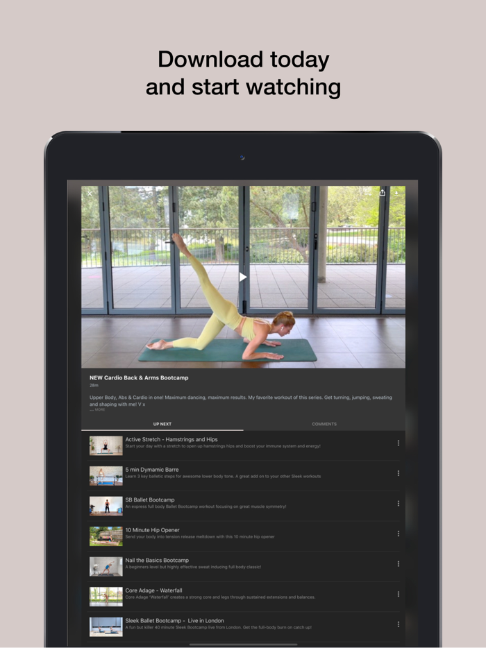 Sleek Ballet Fitness