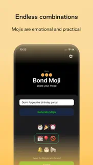 bond moji iphone screenshot 4