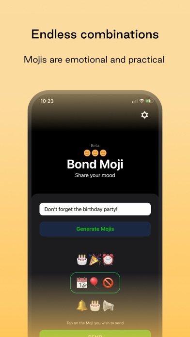 Bond Moji Screenshot