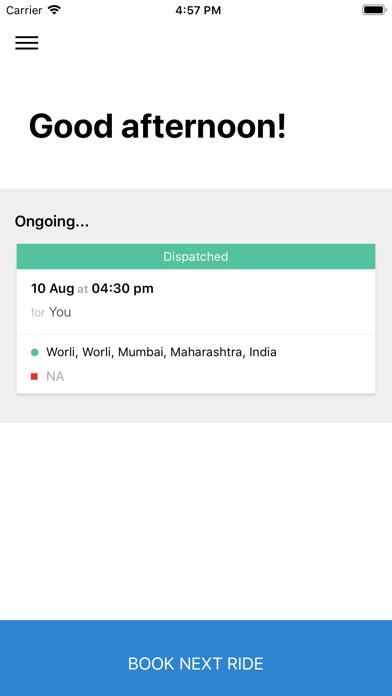 Cabi - Safe & Reliable rides Screenshot