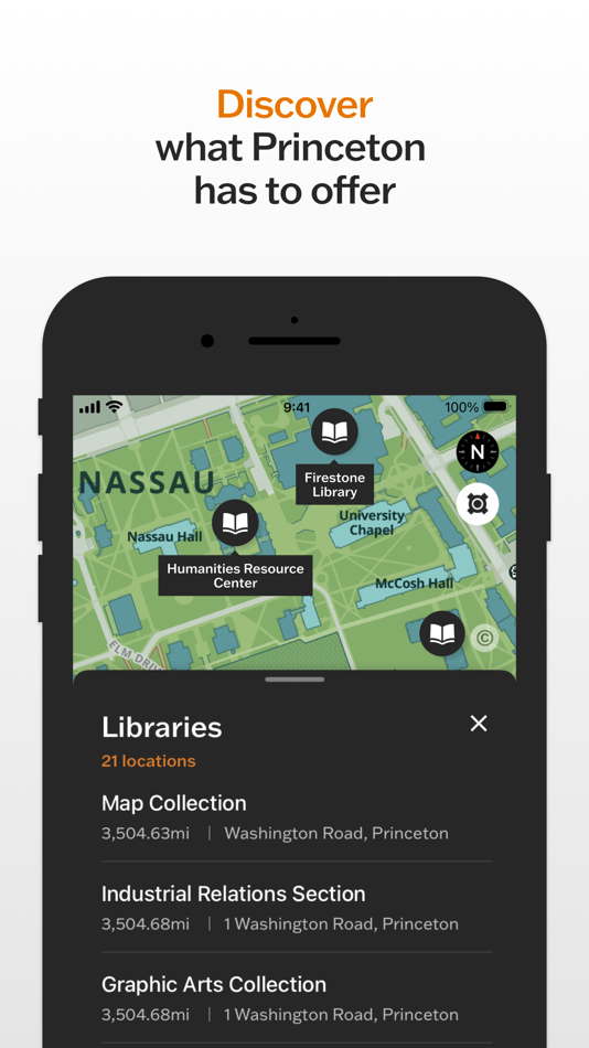#2. Princeton Campus Map (iOS) 由: Princeton University