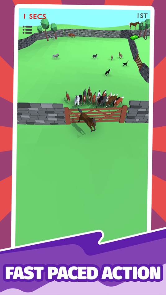 #6. HORSES.IO: Horse Herd Racing (iOS) 由: Ammonite Design Studios Ltd