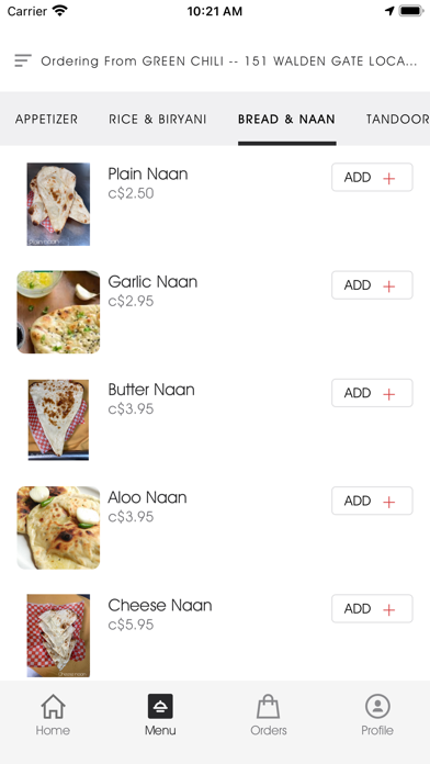 GreenChili Cuisine of Indian Screenshot