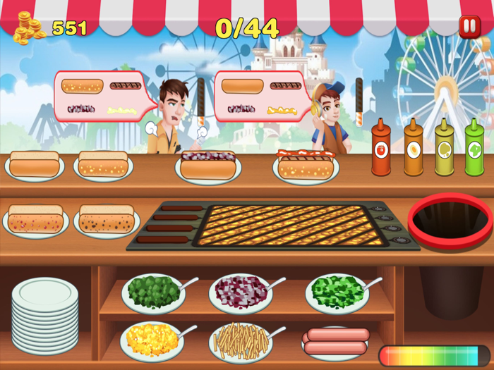 Hot Dog Fever Cooking