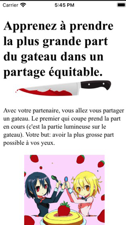 #1. Partage de gateaux (iOS) 来自: VisAge-1901