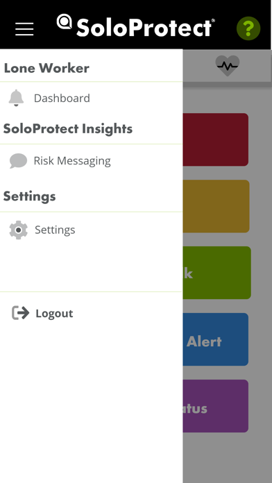 SoloProtect Mobile Screenshot