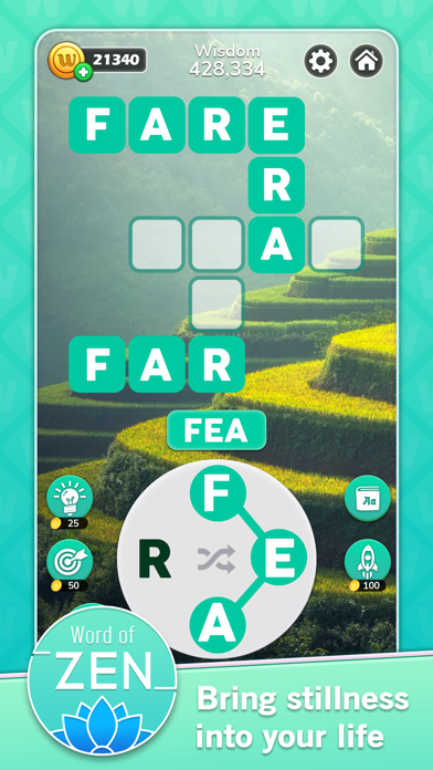 Word of Zen - CrossWord Screenshot