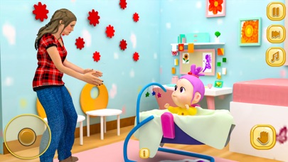Pregnant Granny Baby Care Game Screenshot
