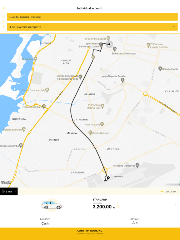 UGO: Comfort and Safety 24/7 iPad screenshot 5 - Travel app