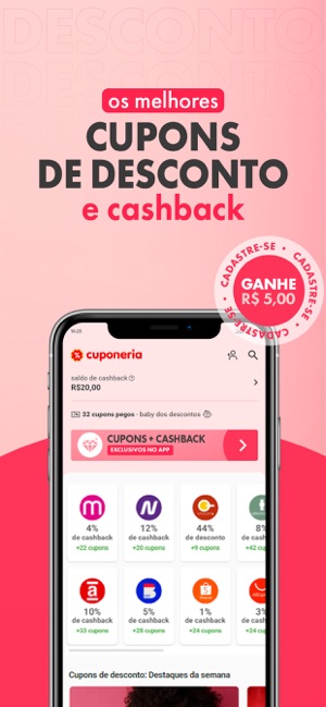 Americanas - Baixe o app e ganhe desconto na sua primeira compra!  Aproveite!!😍👍