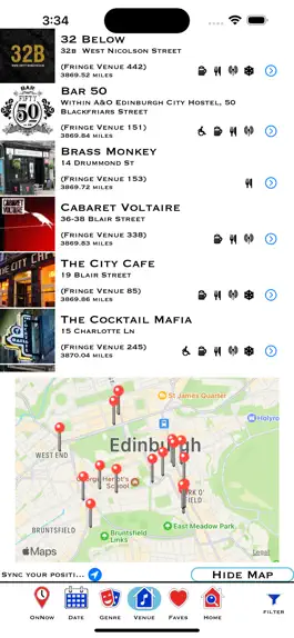 Game screenshot Free Edinburgh Fringe Festival apk