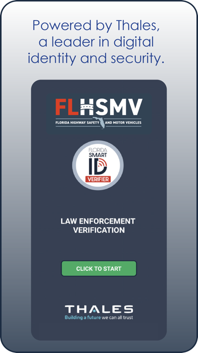 FL Smart ID LE Verifier:Thales Screenshot