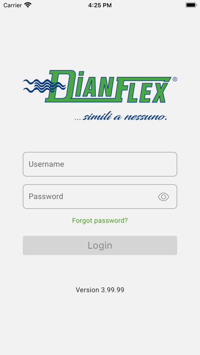 Dianflex B2B Screenshot