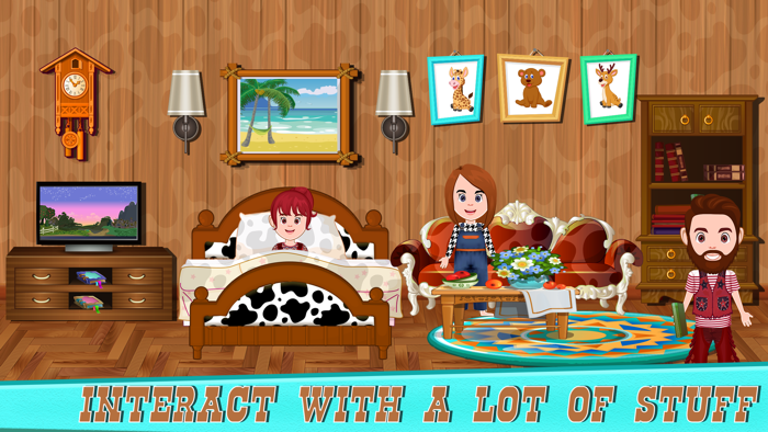 Pretend Play Cowboy Town Life