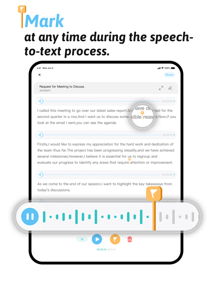 Speakwrite：Voice-to-text