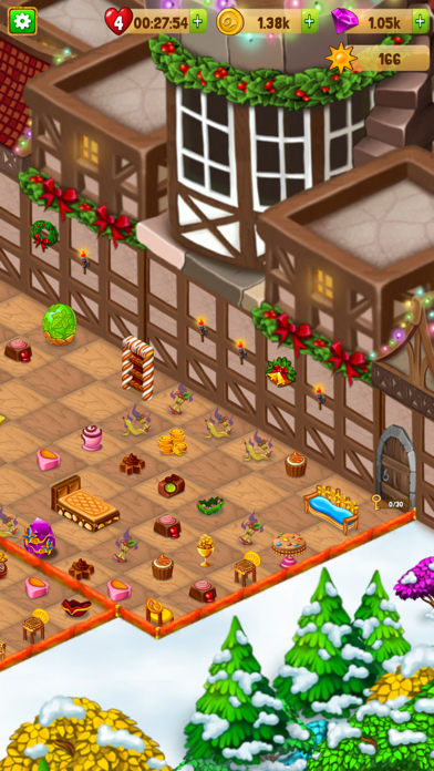 Christmas games: Merge & Match Screenshot