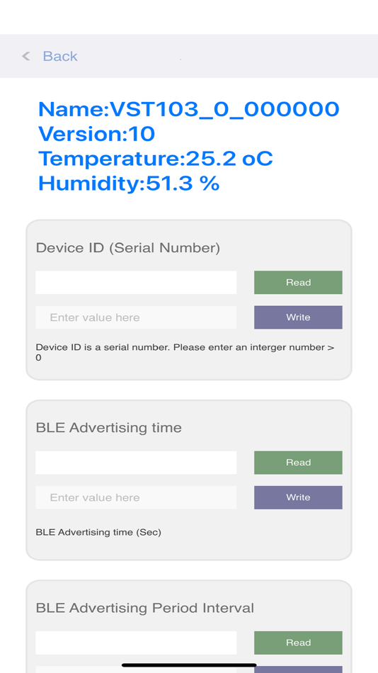 #7. VST103Setting (iOS) Podle: VITALSIGNS TECHNOLOGY CO., LTD.