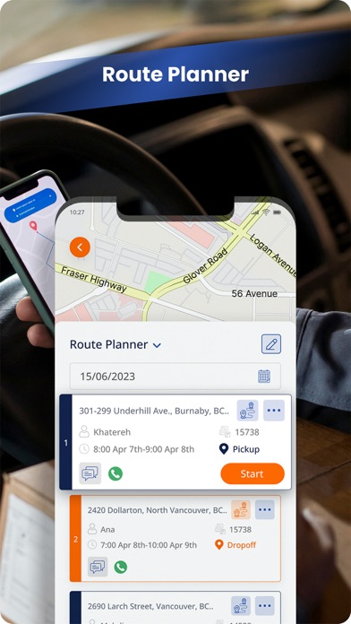 it's here: Driver App Screenshot